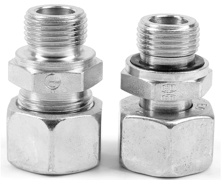 Hydraulic Fitting EGE Straight Screw in Connector with Sealing Cone 
